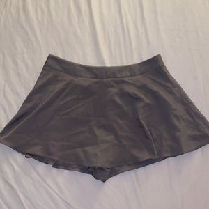 Grey Forever 21 Skort